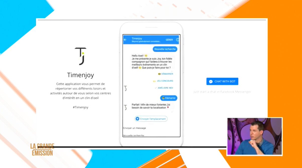 Aujourd'hui dans @LGE_AzurTV , direction Antibes pour parler de 3 applications imaginées par des azuréens ... 

Au programme : <a href="/LivreurChic/">LivreurChic</a>, <a href="/monumentracker/">Monument Tracker</a> et <a href="/TimeNjoy/">Timenjoy</a> ! 

A découvrir jusqu'à ce soir sur <a href="/AzurTV_/">Azur</a> ou en replay sur <a href="/MisterRiviera06/">Mister Riviera Blog</a> => goo.gl/jHDu2u