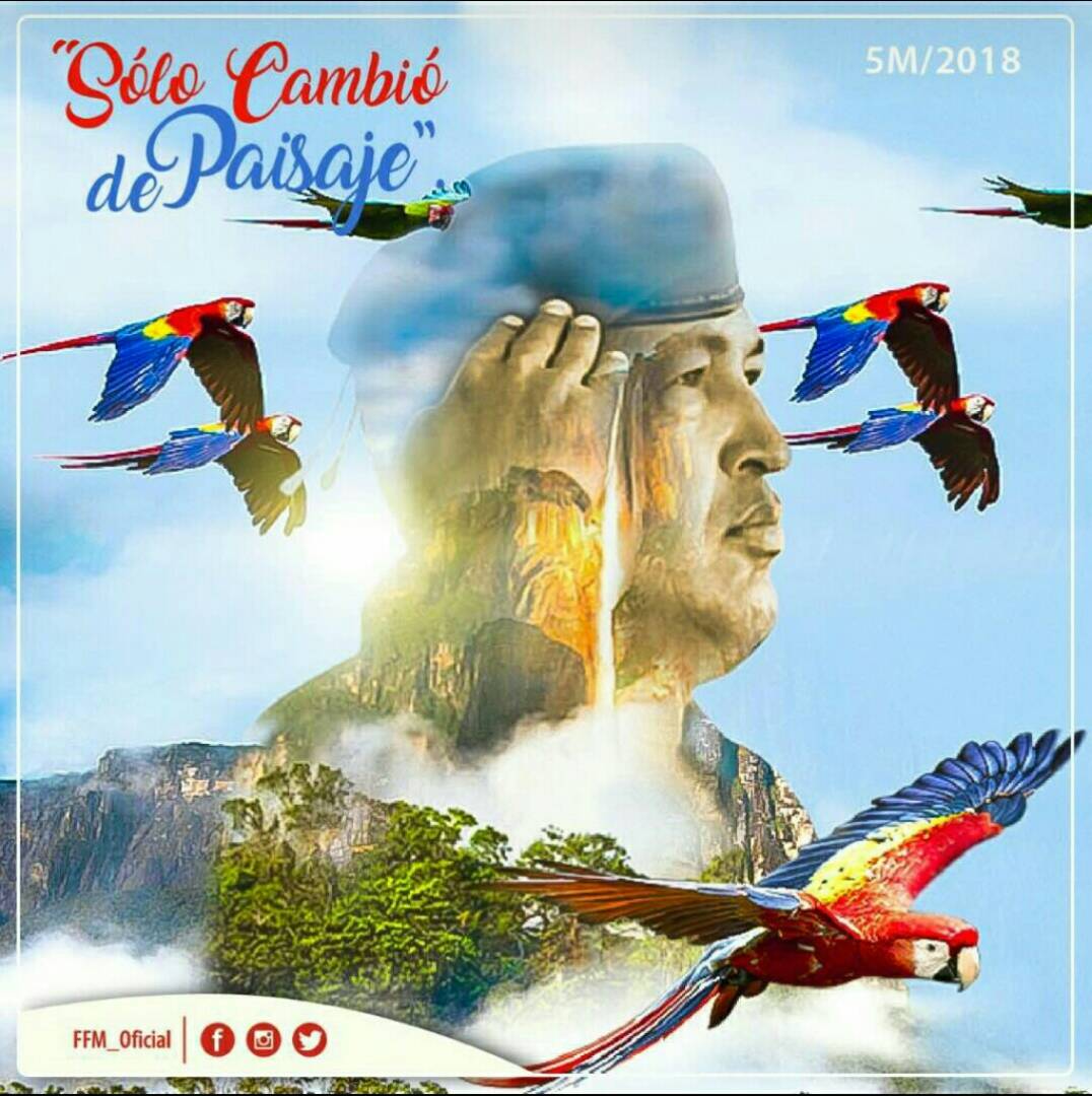 Desde el infinito Chavez dirige ésta revolución por siempre. <a href="/joselider1/">Jose Zambrano</a> <a href="/MbsptvFalcon/">Mbsptv Falcon</a> <a href="/VTVcanal8/">VTV CANAL 8</a> <a href="/mujicatranspor/">Mujica Transporte</a> <a href="/ELOYSULBARAN/">Eloy Chiquitín</a> <a href="/rey_jose/">Reinaldo Jose</a> <a href="/ConElMazoDando/">Con el Mazo Dando</a> <a href="/Fontur_Oficial/">FONTUR</a> <a href="/fdt23deenero/">FRENTE DE TRANSPORTE</a> <a href="/mbsptvapure/">Juan Corobo</a> <a href="/MBSTPVAmazonas/">MBSPTV Amazonas</a> <a href="/MBSPTVBARINAS/">mbsptv barinas</a> <a href="/amazonas_minhvi/">@Minhvi_Amazonas</a> @ <a href="/dcabellor/">Diosdado Cabello R</a>