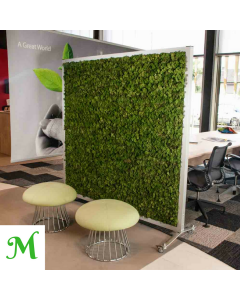Mosschilderij's tweet photo. Om privacy te realiseren voor uw gasten of werknemers kunt u ook een mobiele #roomdivider van mos overwegen. Bekijk hier onze #mosdividers. https://t.co/Zk4NRWHVy3 https://t.co/y0NZ3fCVTL