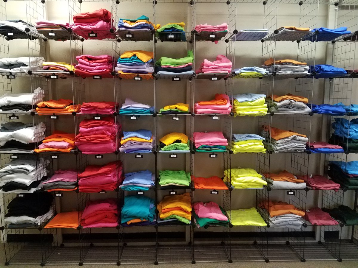 The Shirt Wall!!!!
Malachi Printing