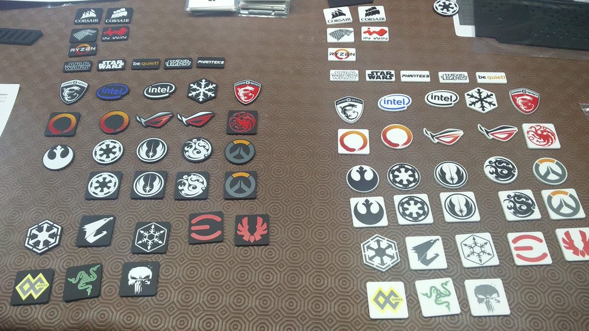 ColdZero_Intl's tweet photo. New Custom Case Badges Pick your favourite ;) https://t.co/fTMX03mxf2 #fanart #CaseModdingWithColdZero #pccaseparts #pdmods #pcmodder #casemodding #pc #gaming #pccase #pcmodding #custompc #modding #photooftheday #bestoftheday #computers #technology #techy #tech #techie https://t.co/mY0p5oZ6j5
