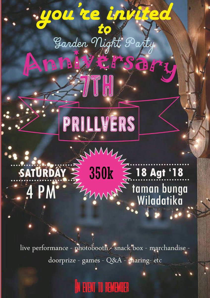 PrillversKrw's tweet photo. Manaaaaaaaa suaranyaaa????? 
Ready for 18 August 2018?? 💃
See you 😊 https://t.co/dPimNJlWVW