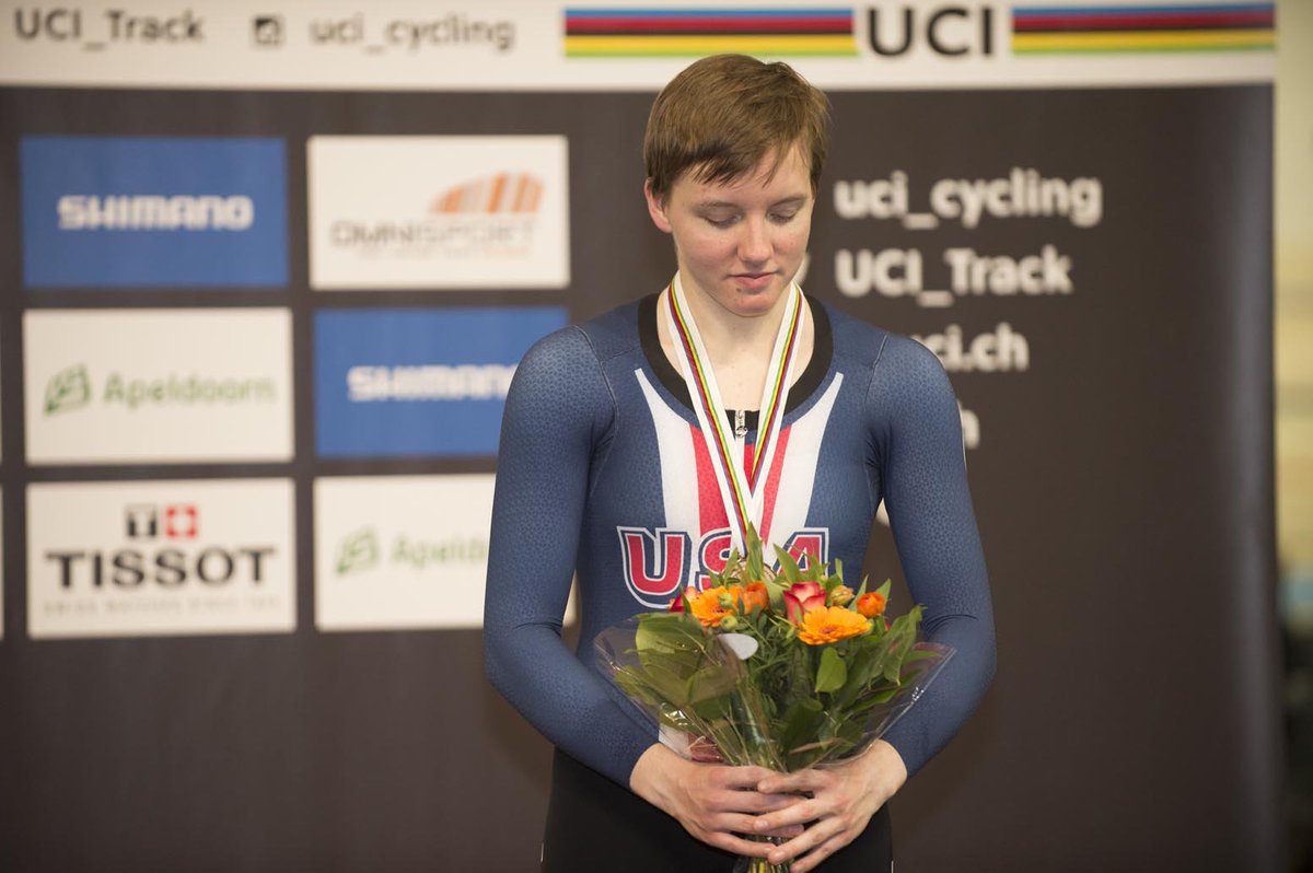 hphcycling's tweet photo. “I have to admit that forcing oneself to study for an exam after a double session at the track is challenging, but immensely satisfying." – @kelly_catlin talks about two medals at @UCI_Track World Champs for @usacycling 👉 https://t.co/Ba2jHcXaZ0 👈 #RoleModel #MondayMotivation https://t.co/jAZIOx2XNd