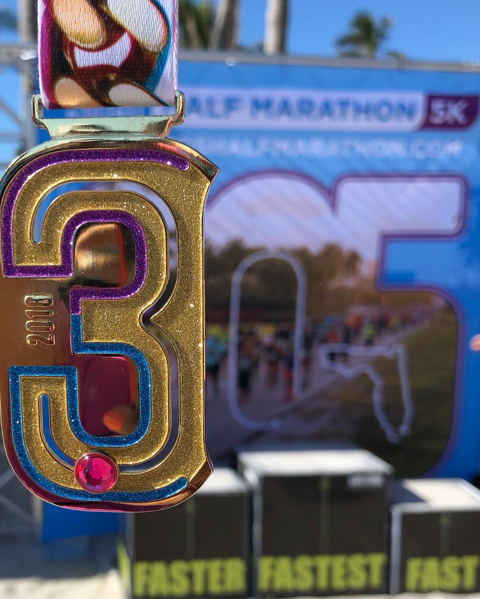 athlinks's tweet photo. Who else added to their collection this weekend? #medalmonday 📷: @1mstyer #run305 #runMIA https://t.co/91yQa8WIci
