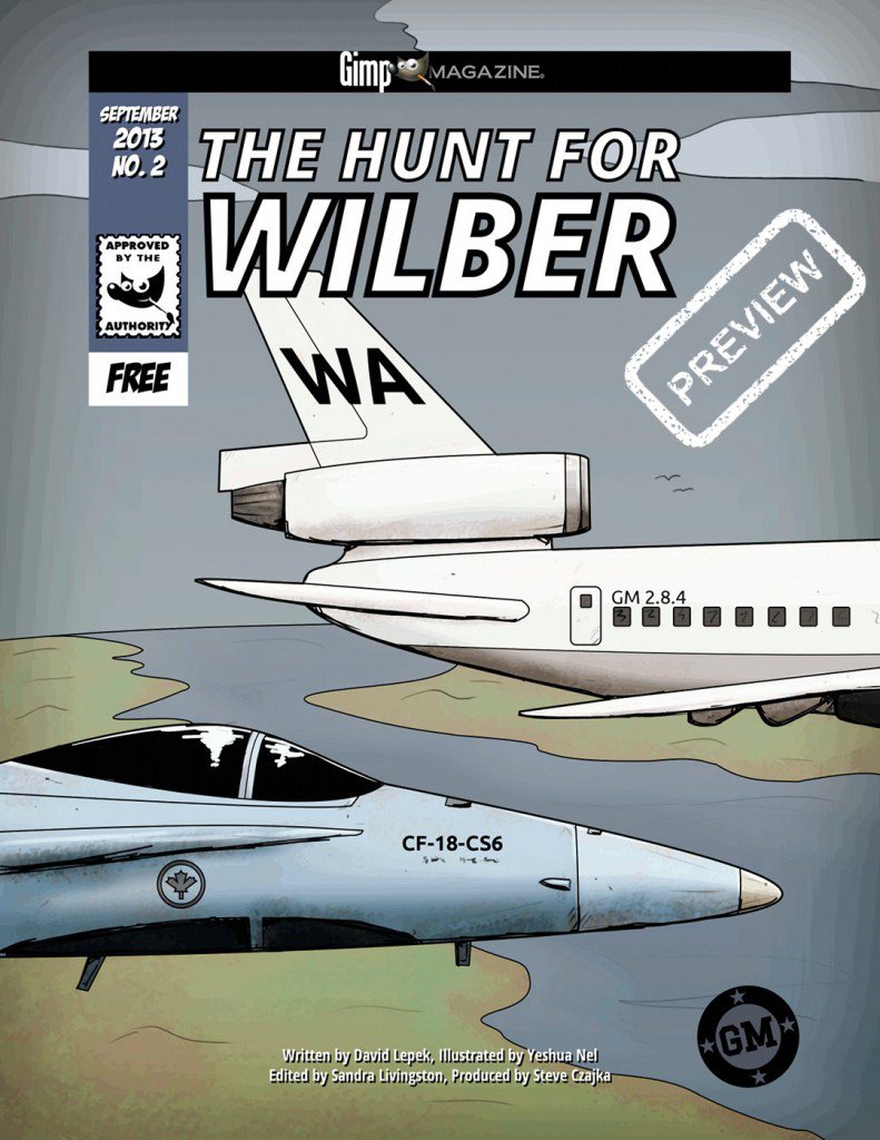 GIMPMagazine's tweet photo. Remembering The Hunt for Wilber with amazing illustrations from @unnamedArt https://t.co/5lDmYtAZne