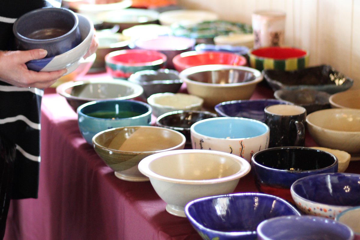 Our 1st Annual Empty Bowls Event brought in over $3400 to help #FightHunger and #FeedHope Some great <a href="/TahomaSD409/">Tahoma School District</a> staff was represented and <a href="/KentSchools415/">Kent School District</a> Mattson Middle School Interact Club did a wonderful job serving! #LocalSupport #MondayMotivation