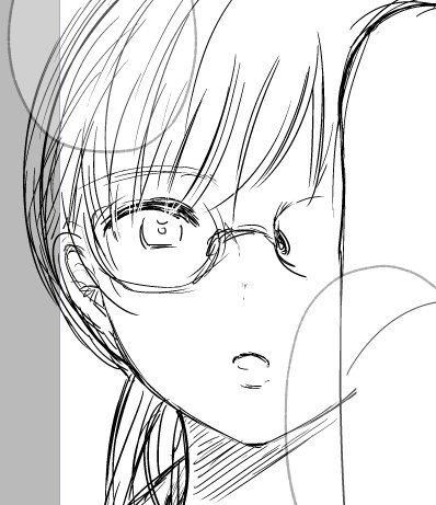 イイ感じに描けたと思ってるところ 