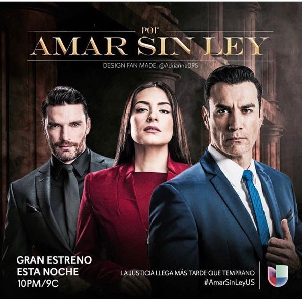 #Repost <a href="/davidzepeda1/">David Zepeda</a> 
Llegó el gran día @univision ! @poramarsinley <a href="/anabreco/">Ana Brenda</a> <a href="/juliangil/">julian GIL</a> #granestreno #PorAmarSinLey #Univision