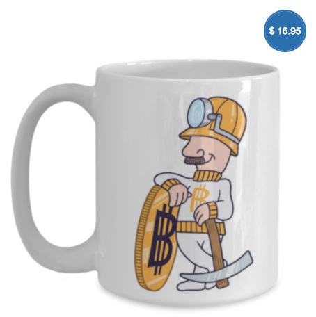CryptoMugz's tweet photo. For all #bitcoinminer the perfect mug to sit on your desk whilst your computer goes to work.  https://t.co/utipQsKWXV #Bitcoin #CryptoMugz https://t.co/GBR82n29lV