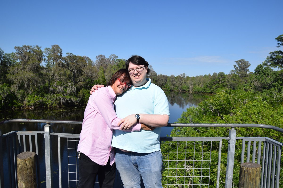MatteRabbit's tweet image. Today I got married to the amazing @sethcatfag at Lettuce Lake Park
The only people there were us and a friend who officiated it (shoutouts to Dan who did this for us at the literal last minute)
Here&apos;s to 11 years together and many more to come
Til death do us part
Love you Seth