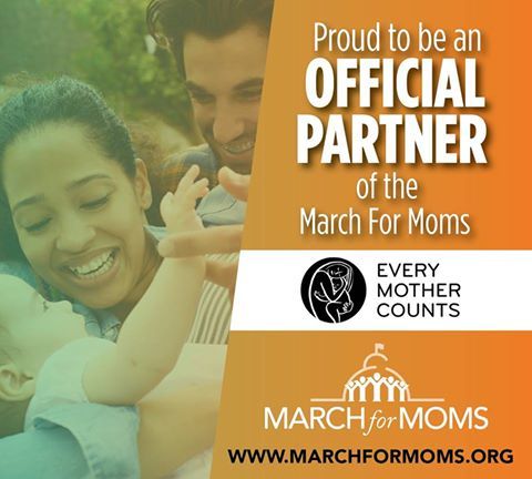 Every Mother Counts is excited to partner with @MarchForMoms to stand for improving maternal health for our country's mamas! Join us on May 6th in Washington, D.C. and around the country to show your support. #MarchforMoms #GivingBirthinAmerica