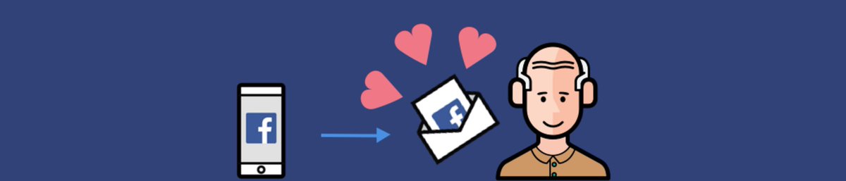 sharemailme's tweet image. Share mail with your grandma, from your Facebook messenger! sharemail.me