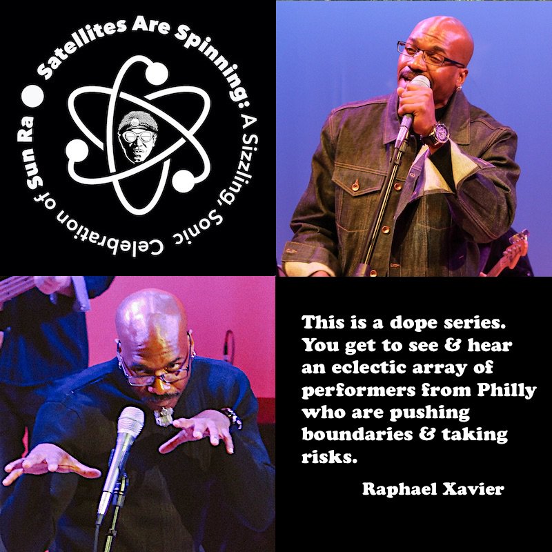 PHLJazzProject's tweet photo. @RaphaelDances will be featured on our Sun Ra Celebration Concert - Satellites #5 @johnnybrendas / Wed, March 28 / For Info: https://t.co/v6Fx4stl2A
#PhillyJazz #SunRaCelebration #SpinSatellitesSpin #RaphaelXavier #KimPedro @MitchBeer #JakeyaSanders #VShayneFrederick https://t.co/s9yJZqDlgg