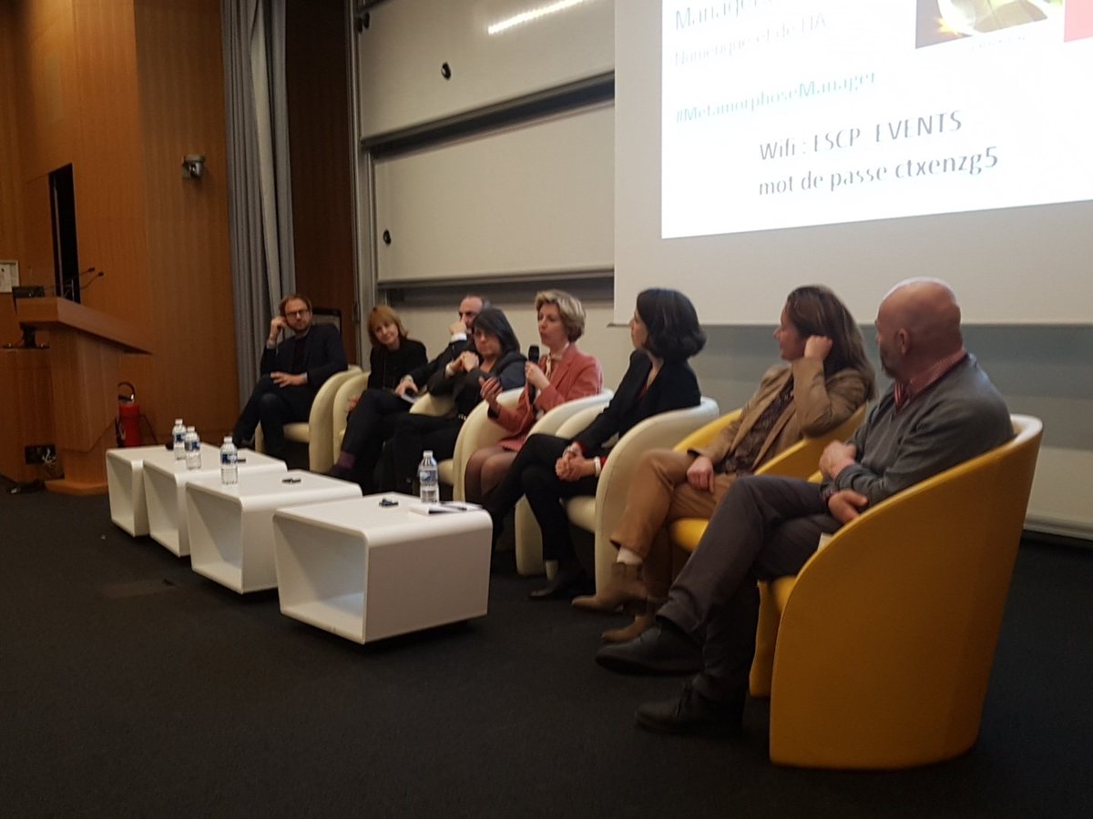 Alban_Jarry's tweet photo. .@CecileDej : "le numérique et l'intelligence artificielle ne sont pas que porteurs de risques. Il faut s'interroger sur leur apport et se réinventer. C'est une opportunité de comprendre ce qui va changer"
#metamorphosemanager https://t.co/7ueUm09D79