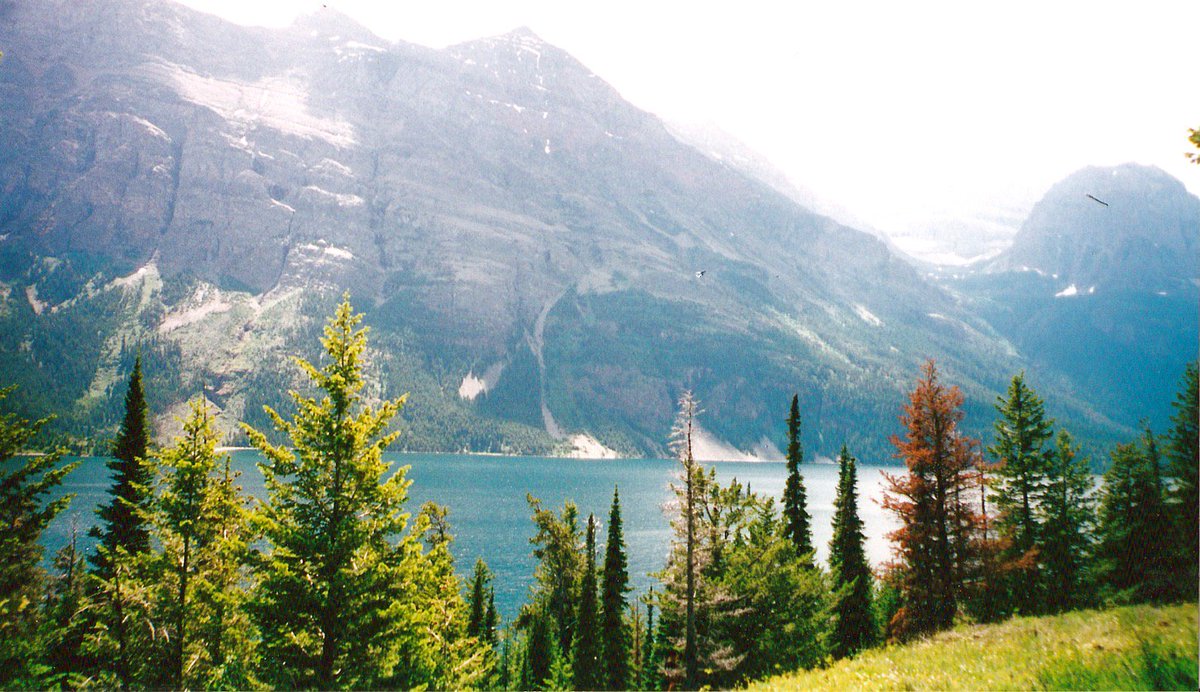 FToM's tweet image. From my 1st cross country bicycle trip. #Film photo taken near Glacier National Park. @GlacierNPS is one of the most stunning places I've ever been to and it (along with every #NationalPark) needs to be protected.