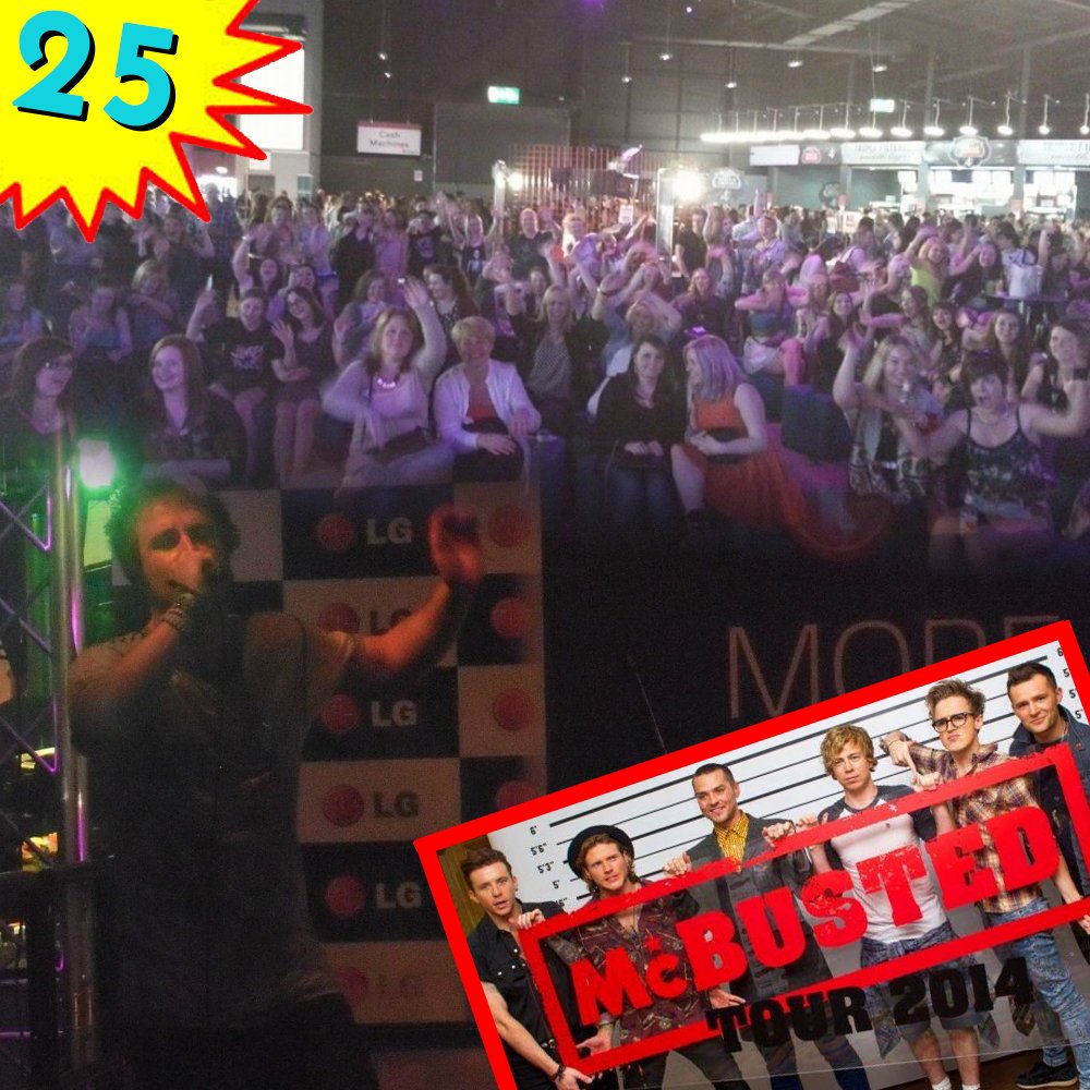 Top SIS Moment No.25 - McBusted Tour 2014

On 17th May 2014, thousands of screaming fans filed into the LG Arena in Birmingham to see some of the hottest, most talented British musicians on the planet perform - and after our set was done, they went and watched McBusted too 😉
