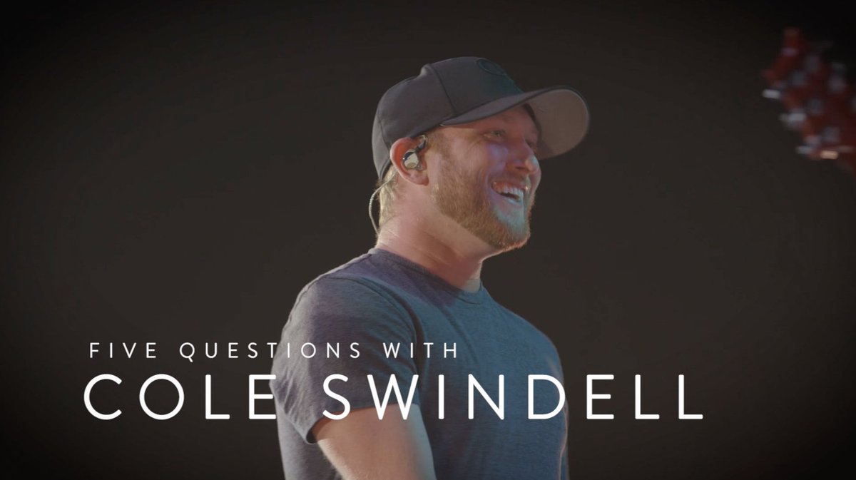 axs's tweet image. Watch: Country music star @coleswindell answers questions about pre-show jitters, fans, and writing music.
a.axs.com/3I0b3K