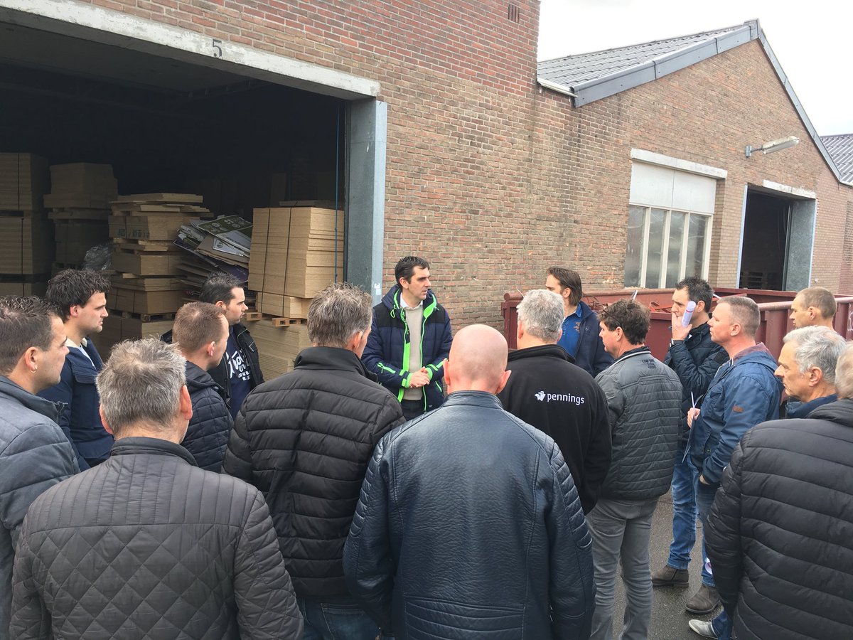De voorlopig laatste #nascholing #leermeester van dit voorjaar in samenwerking met <a href="/jongeneel/">Jongeneel</a> in ‘s-Hertogenbosch, zagerij Straathof en coatingsbedrijf de Pep.