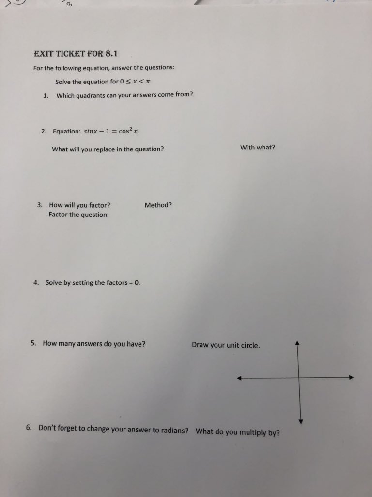 bvanness21's tweet photo. Exit ticket for assessment #spotlightonstrategies @Eastridge_EICSD @AnsonEa23 https://t.co/nU6tFzg7Y8
