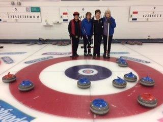 CurlBC's tweet image. Latest 8-ender; congrats to Team Adams - Joyce Adams, Lorraine Bilodeau, Ann Thomson and Brenda Dalziel on March 2 during 65th annual Daffodil Ladies Bonspiel at Victoria Curling Club