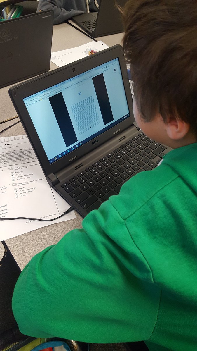 ArroyoVerdeRUSD's tweet photo. Visiting #SycamoreHills Elementary in @ColtonJUSD today with our #PrincipalCollaboration team. 5th grade scholars using #Nearpod & #Google hangouts to share learning with #MaryBLewis Elementary. So cool! https://t.co/pE3YGisPeZ