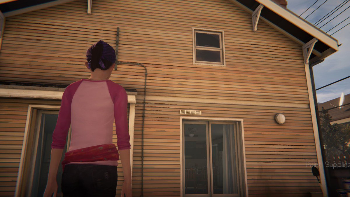 Thomosus's tweet image. @LifeIsStrange The &quot;Farewell&quot; was great, short but with big impact. Love it. That being said, this really grids my gear :D This window that is suppose to be attic window, just cannot be attic window, even by eye this should be bathroom window considering the height :D #nitpicker