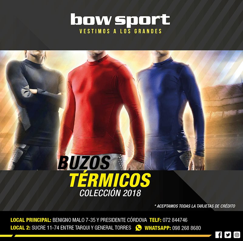 Buzos térmicos 2018. Ideal para entrenamientos bajo climas fríos o cálidos. Visítanos en cualquiera de nuestros locales.Ventas por mayor y menor. Aceptamos todas las tarjetas de crédito.