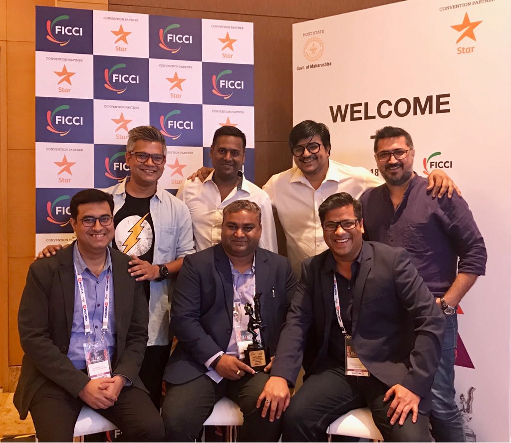 goldenrobotani's tweet photo. Here's the first of the many awards of Golden Robot Animation
Winner of BAF Award 2018 - Best Promo Film (International) for Chhota Bheem - Kung Fu Dhamaka
#GoldenRobot #GreenGold #WorkPlayAnimate #ChhotaBheemKungFuDhamaka #ficcibaf #ficciframes18 https://t.co/Xmt7lHfvrK