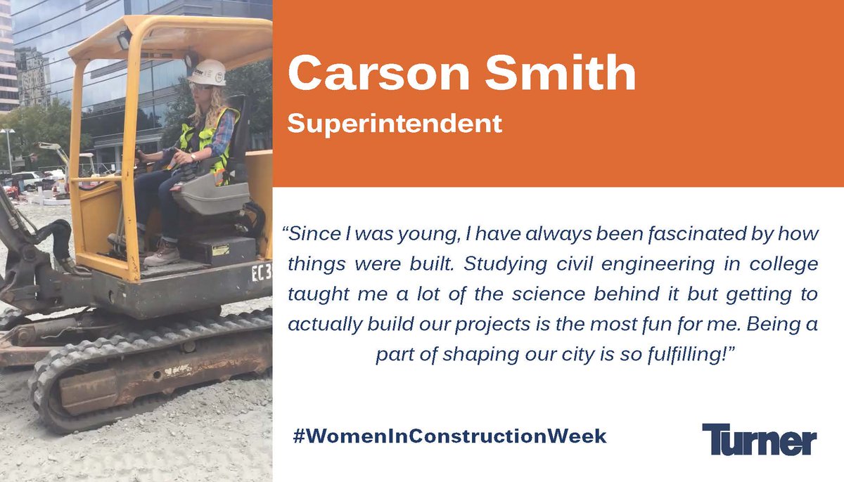Turner_ATLCAR's tweet photo. Celebrating women of Turner this week for #WomeninConstructionWeek! https://t.co/h4a5a8BTIa