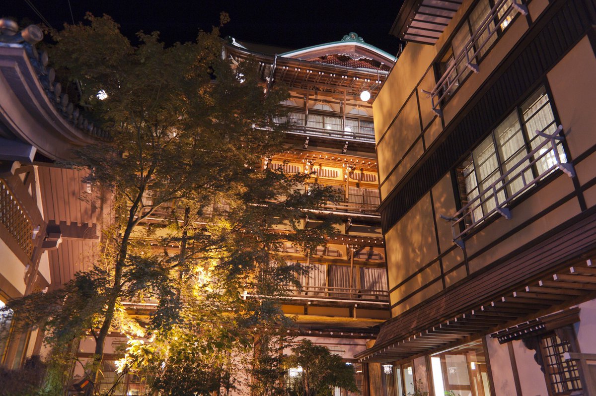 JapanWeekNY's tweet photo. Have you seen the Ghibli movie “Spirited Away”?  Experience the recreation of Kanaguya, a wooden Onsen Resort which is said to have influenced the movie “Spirited Away” and is one of the few onsens listed under Japanese Tangible Cultural Heritage. 
https://t.co/snXD3V1LT3 https://t.co/4Dc3Zx4E5Z