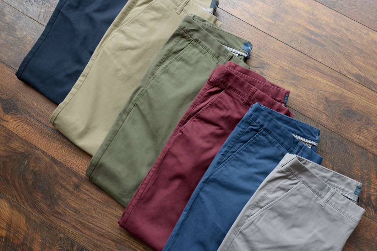 Our Stretch Chinos come in a variety of colors to suit any occasion. Which is your favorite?