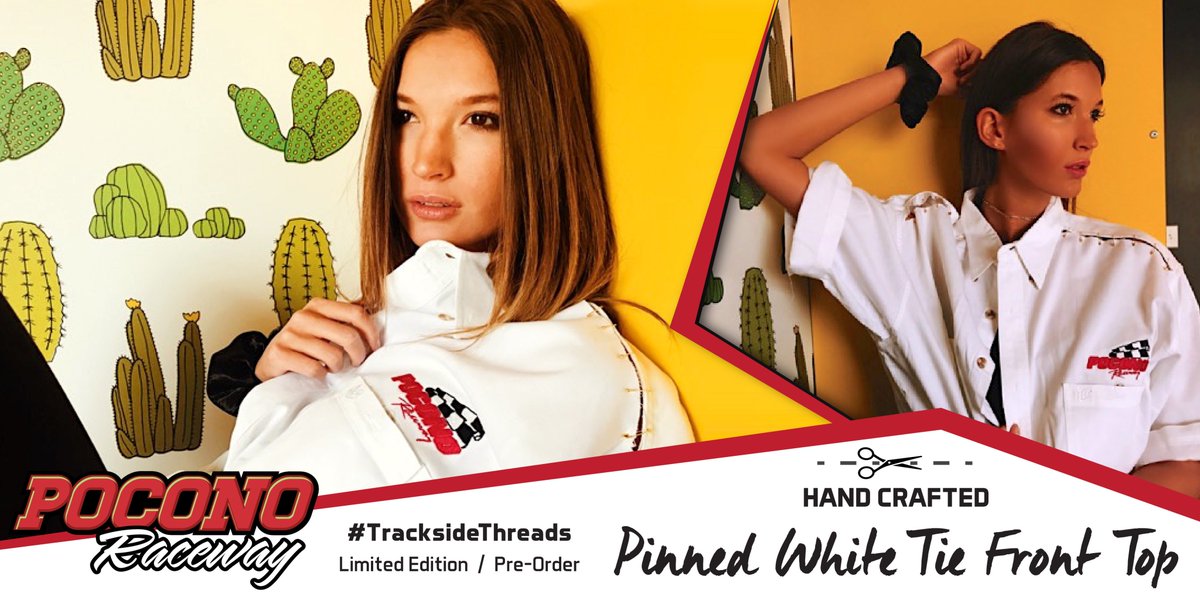 PoconoRaceway's tweet image. We are excited to announce our new #TracksideThreads line. These custom-made &amp;amp; trendy items are available for pre-order now and in very limited supply.  

To purchase, please visit pocono-raceway.myshopify.com/collections/tr… or call 570-643-6727. 

#TracksideThreads #CustomCollection #LimitedEdition