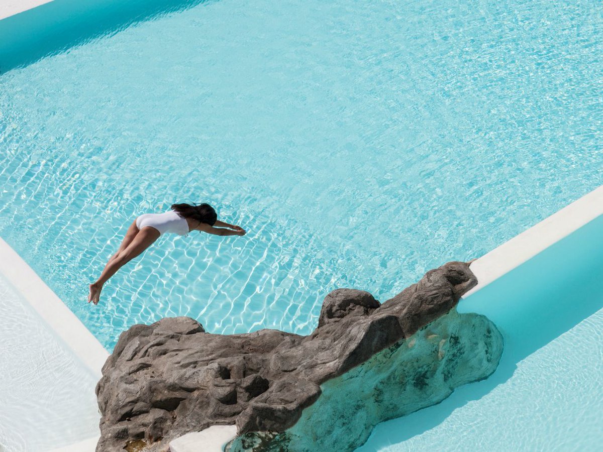 Grecotel's tweet image. Dive head-first into infinity. Where are we this week? #pooloftheweek