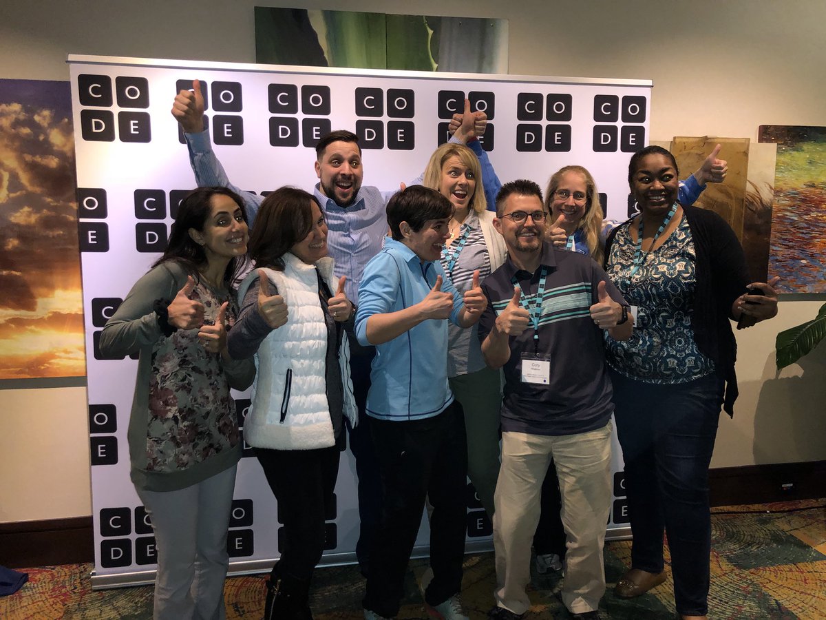 widadluqman's tweet image. A fantastic end to a phenomenal #TeachCode #leadcode PD with amazing people! @LarryWyn @mwheat14 @JackiZawierucha @Cory_Widener @kassabv