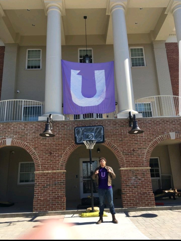 PikeAlphaTheta's tweet photo. We stand with @UnityWVU and brother Tyler Greathouse. Check them out in the free speech zone by the lair! https://t.co/zQJGCyMcK0