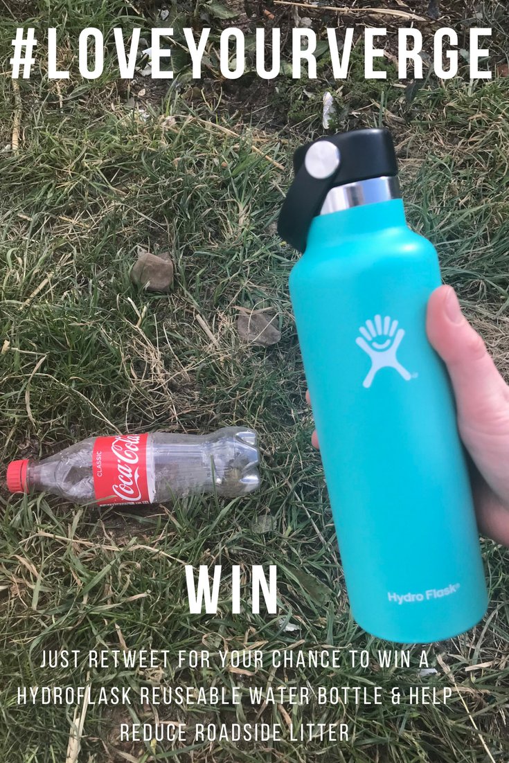 LitterFreeDrst's tweet image. Every day we are encouraging people to use more reuseable bottles to stop the #litter on the roadside. Haven&apos;t got one? Then WIN one - just RT using #LoveYourVerge &amp;amp; we will pick one at random #DorsetHour @HydroFlask