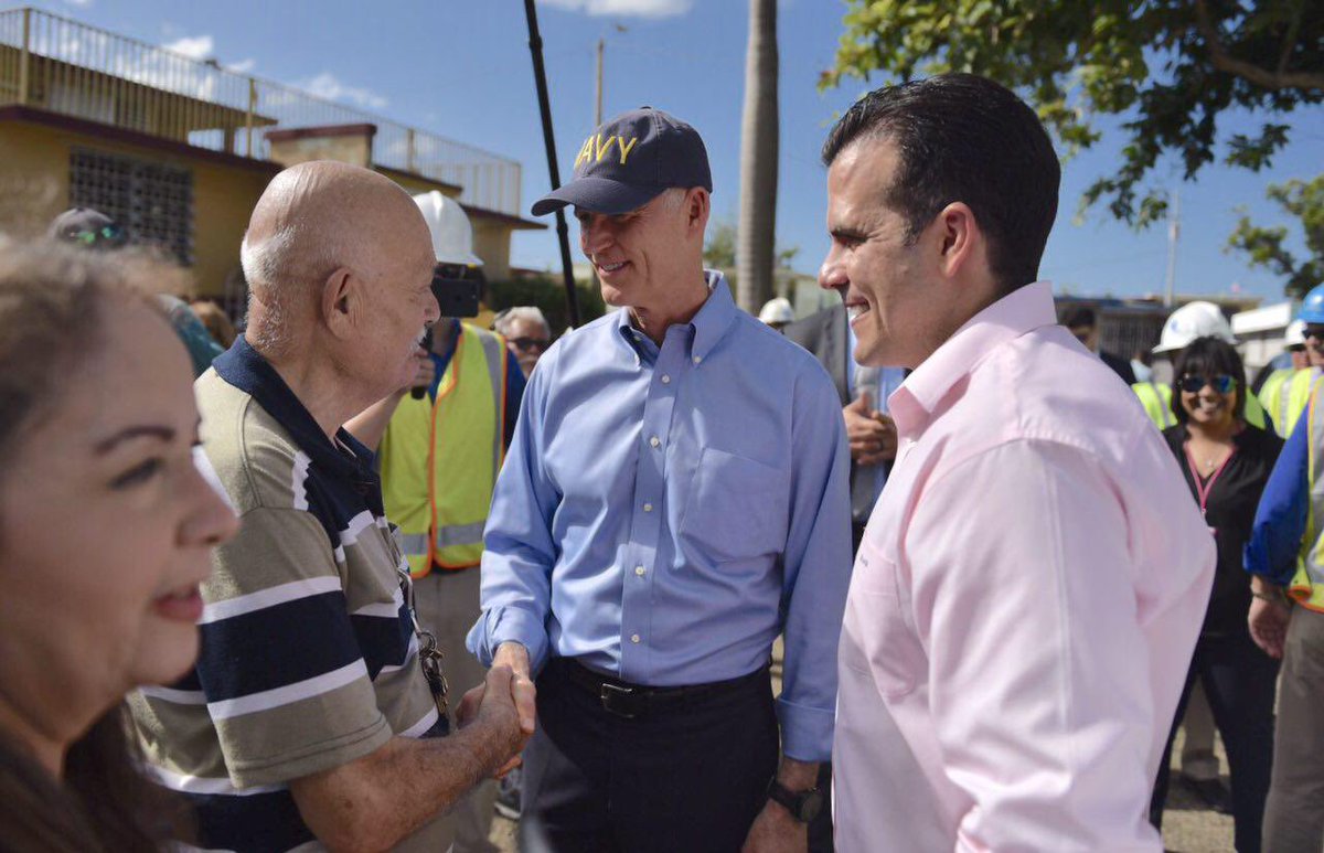 ricardorossello's tweet photo. Thanks to Governor Rick Scott @FLGovScott for accepting my invitation and traveling to San Juan to join me in the second Puerto Rico State of the Union Message. The Island appreciates your help after the passage of Hurricane Maria. https://t.co/goYWoyTUdo