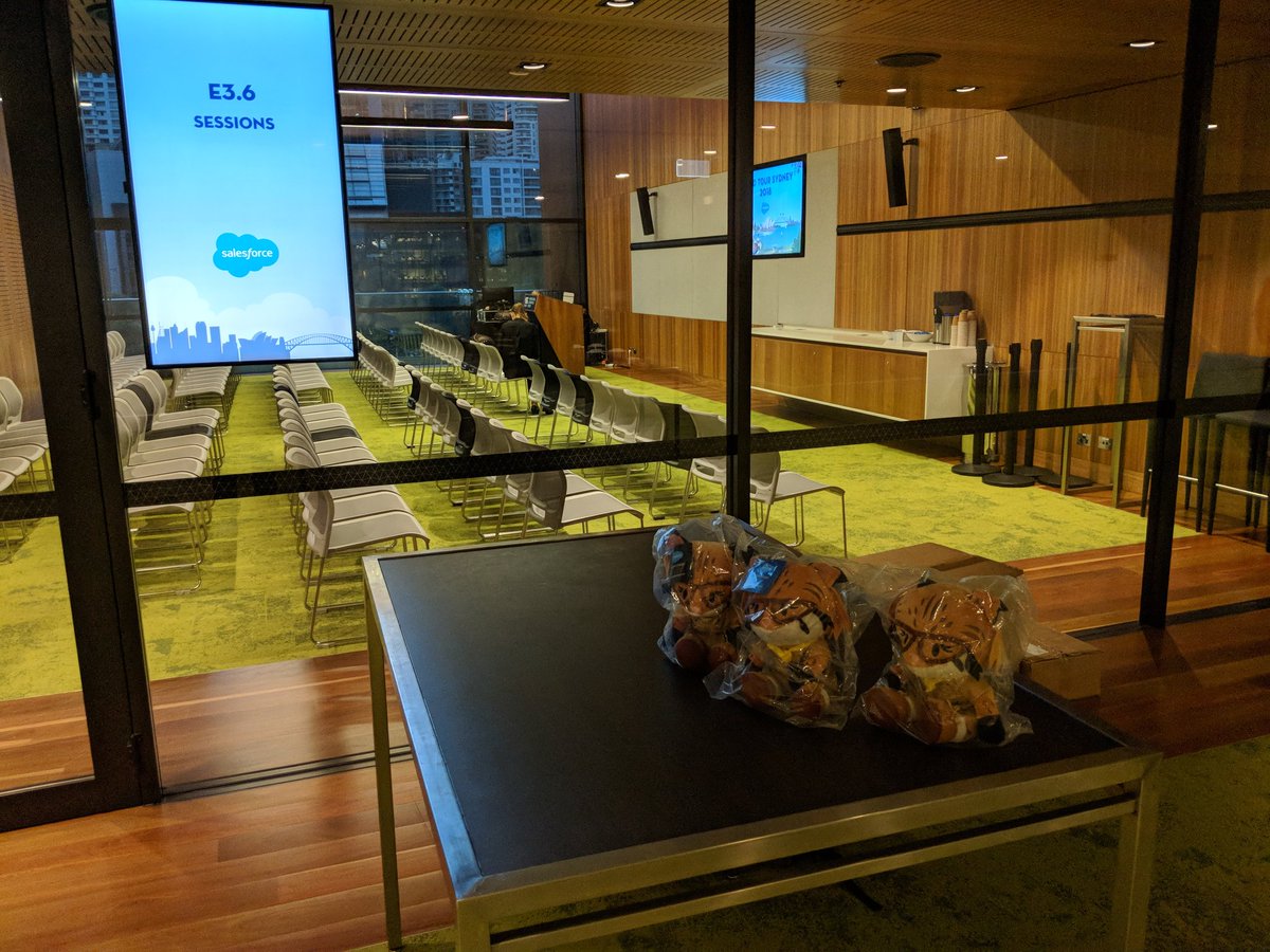 And we are ready to welcome to welcome everyone to the first event of #SalesforceTour.. The combined Sydney Trailblazer Community Groups Breakfast!