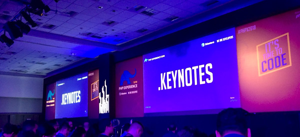 Zexias's tweet image. #PHPX2018 agora vai