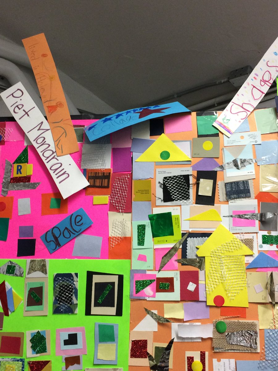 artjunkie1978's tweet photo. @WinnipegSD @suki7194 @marlatran @seiler_karin @corbett_brad @CeliaCaetanoGo1 #EngagingFusion

Shapes, Patterns, Foundation, Scale, Lines, Colors! With Sue Pearn at EVA with grades 1-3 students! https://t.co/CRJheXqyzb
