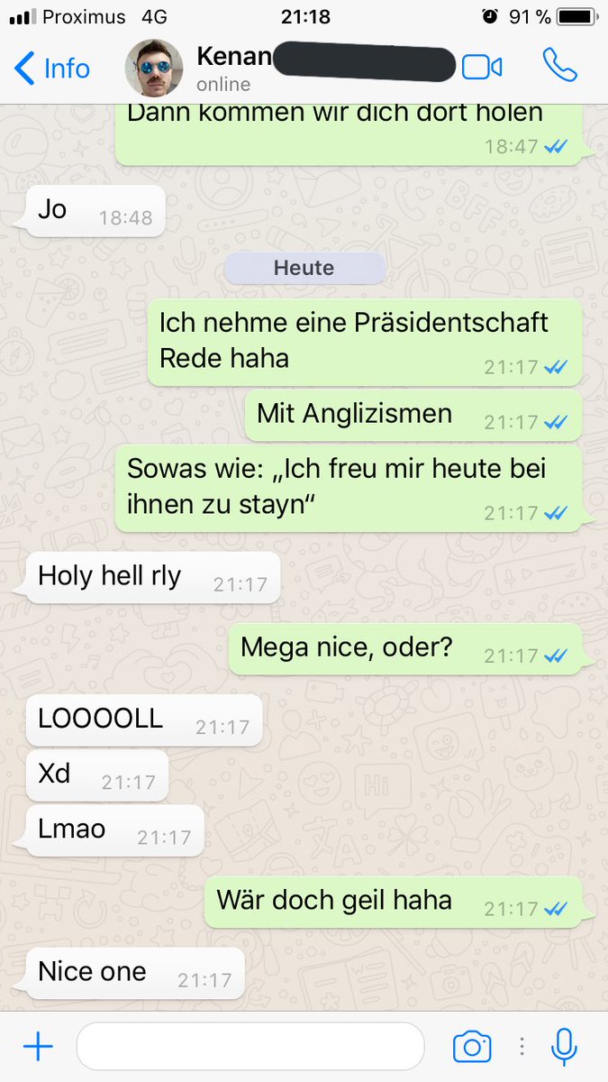 DerNiccl's tweet photo. Man kann echt nicht mit @KeNaNy321 schreiben haha https://t.co/MweNNgIBNl