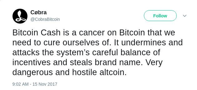 notgrubles's tweet photo. Old Cobra had a different writing style. Note the new usage of commas. #compromised https://t.co/4a62Wm8j5m