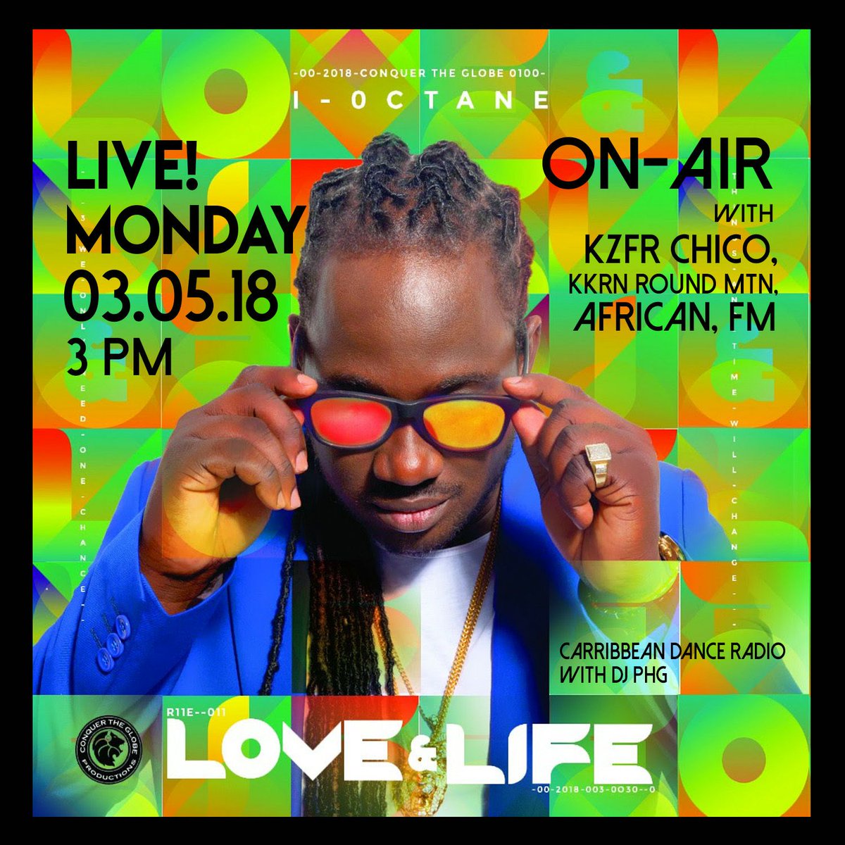 The_Malaika's tweet photo. TODAY 3pm EST for @Realioctane LIVE interview on @CaribDanceRadio with @theDJPHG
Tune in to #Radio stations: #KZFR Chico, #KKRN Round Mountain or Log on to https://t.co/LeWrcCVXWk or #CaribbeanDanceRadio
#IOctane #LiveInterview #AfricanFM #DJPHG #Podcast #radioshow https://t.co/gAOpOk5VdI