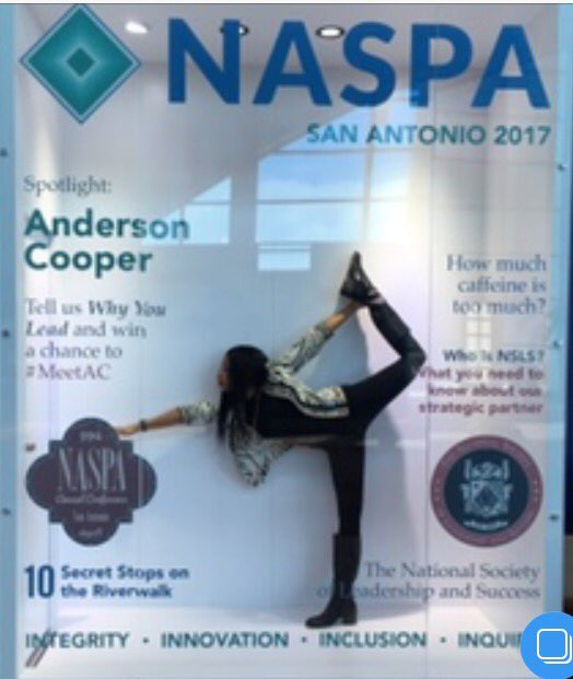 ShaunaTSobers's tweet image. #NASPAEVERFIMOSAIC #naspa17
