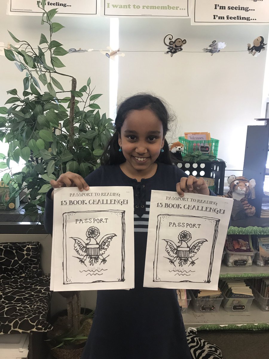Congratulations on completing TWO 15 Book Challenge Passports! #TitusPride #LoveReading