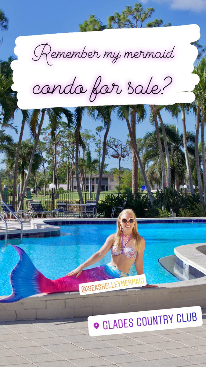 My #Naples condo doesn't come with a #mermaid but does have owner financing. #naplesrealestate #realestate #realtor #homebuyers #movetoflorida #movememonday