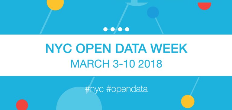 NYCOfficeofTech's tweet photo. We are celebrating #opendata ALL WEEK to raise awareness of the City’s public data. Join us for 30+ events! More info here: https://t.co/ltJZOZvhB2 #NYCOpenData https://t.co/Qkzuaw9TjE