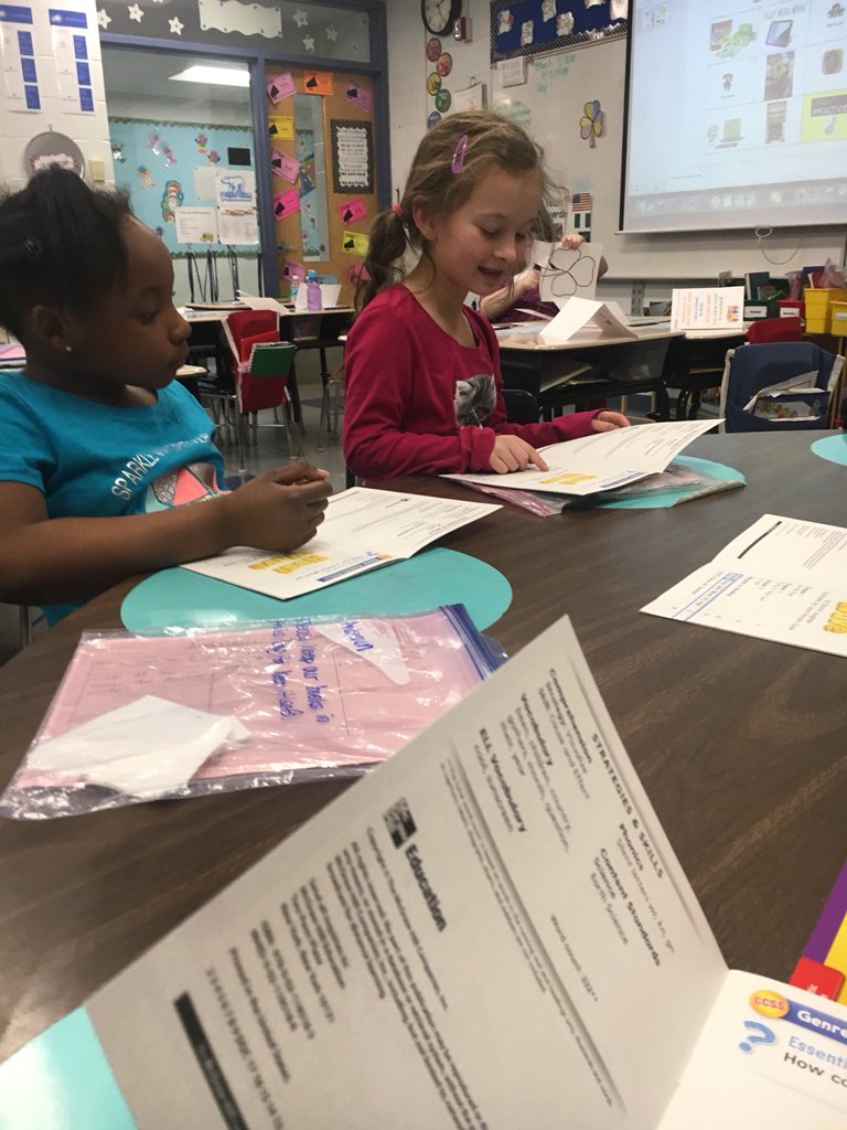 afess7's tweet photo. So impressed to watch 1st grade Ss and Mrs L @D59Frost class during guided reading, discussing their reading goals and strategies https://t.co/vM8s6Rxc46