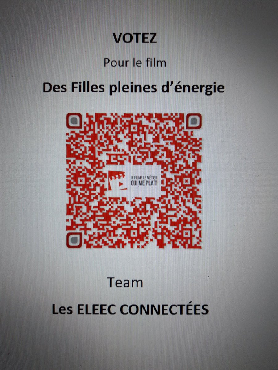 MeleecSHessel31's tweet image. Les Eleec connectées. Presente le filme sélectionné pour le concours #JFLMQMP