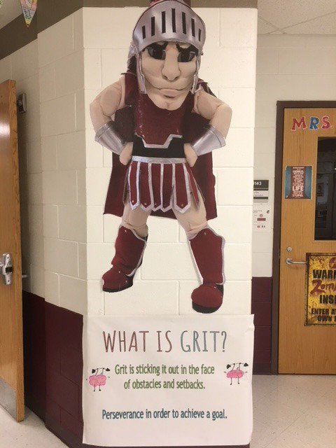 We are kicking off "Mindset March" at McHenry Middle School! This week's theme is EMBODY GRIT. Grit is sticking it out in the face of obstacles and setbacks; perseverance in order to achieve a goal. #mindsetmonday #mindsetmarch #mmsmindset #embodygrit #growthmindset #alliteration